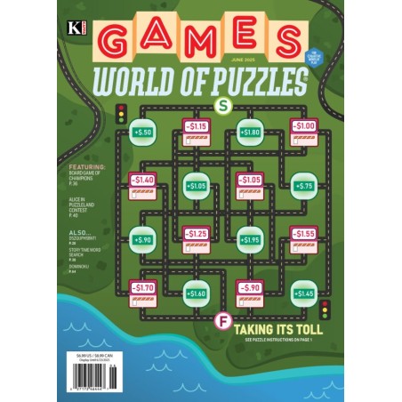 Games World of Puzzles Magazine Subscription