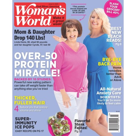Woman's World Magazine - Print Subscription Woman's World Magazine - Print Subscription