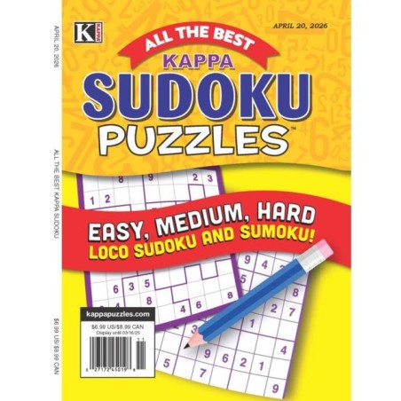 ALL BEST KAPPA SUDOKU PUZZLES magazine - Print Subscription