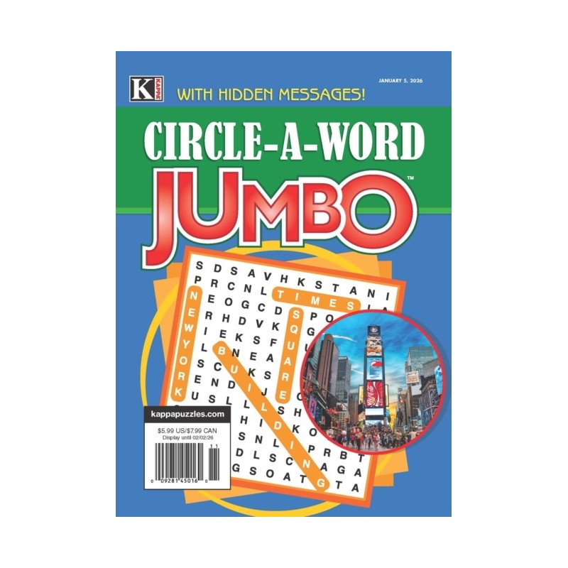 CIRCLE A WORD JUMBO MAGAZINE  - Print Subscription