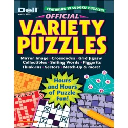 DELL OFFICIAL VARIETY PUZZLE Magazine  - Print Subscription