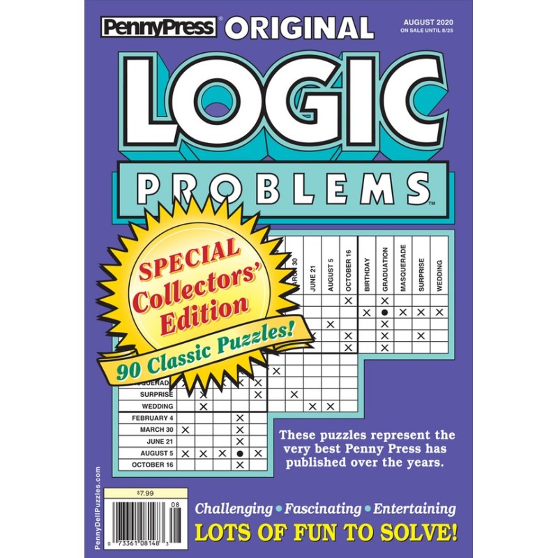 DELL MATH & LOGIC PROBLEMS Magazine  - Print Subscription
