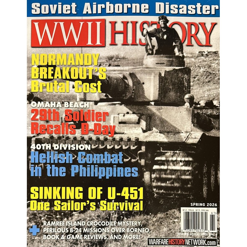 copy of WWII History Magazine  - Print Subscription
